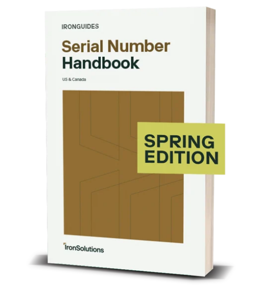 Serial Number Handbook - NAEDA